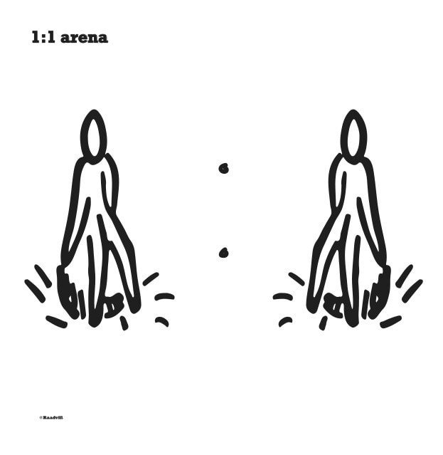 Rådgivning om ledertrening og personlig utvikling for bedrifter og enkeltpersoner. Foto av to enkle tegninger som viser samarbeid og lederskap. Effektiv lederutvikling for økt virksomhetsvekst.